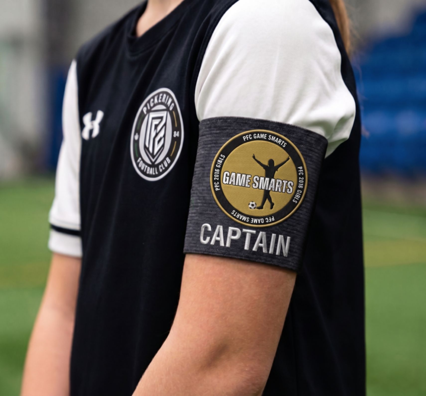 PFC Game Smarts captain's armband — one of the reward options being considered for players who complete pathways